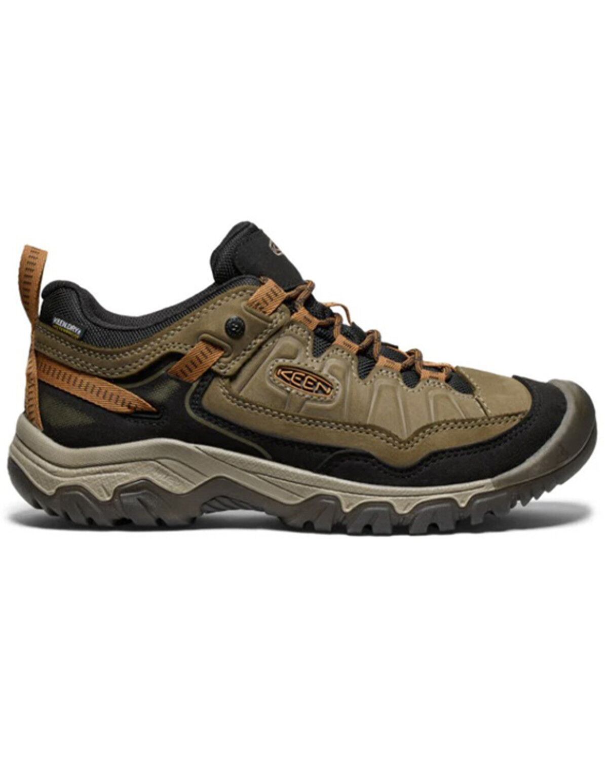Image #2 - Keen Men's Targhee IV Waterproof Hiking Boots - Soft Toe, Pecan, hi-res