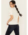 Image #5 - Idyllwind Women's Buck Off and Find Out Short Sleeve Graphic Tee, Ivory, hi-res