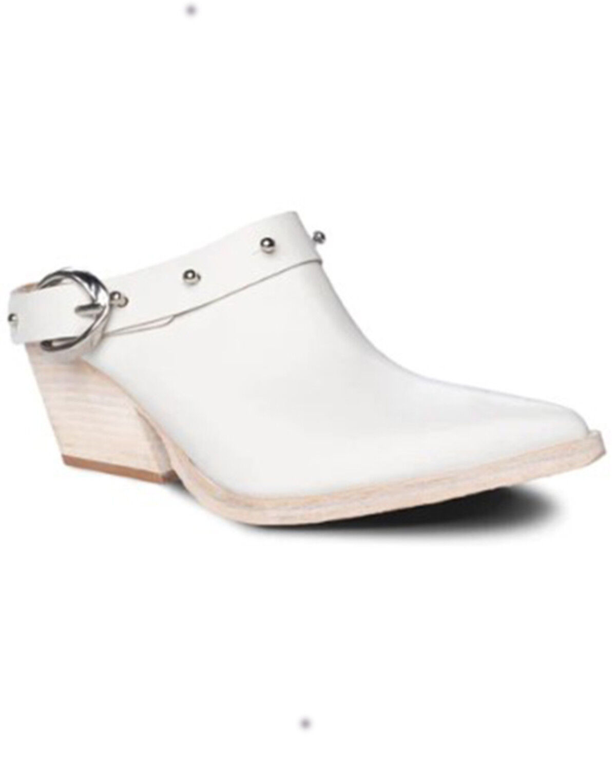 Image #1 - Golo Women's Woody Slip-On Booties - Snip Toe, White, hi-res