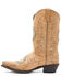 Laredo Men's Bucklace Western Boots - Snip Toe, Tan, hi-res