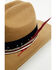 Image #2 - Shyanne Women's Americana Felt Cowboy Hat, Tan, hi-res