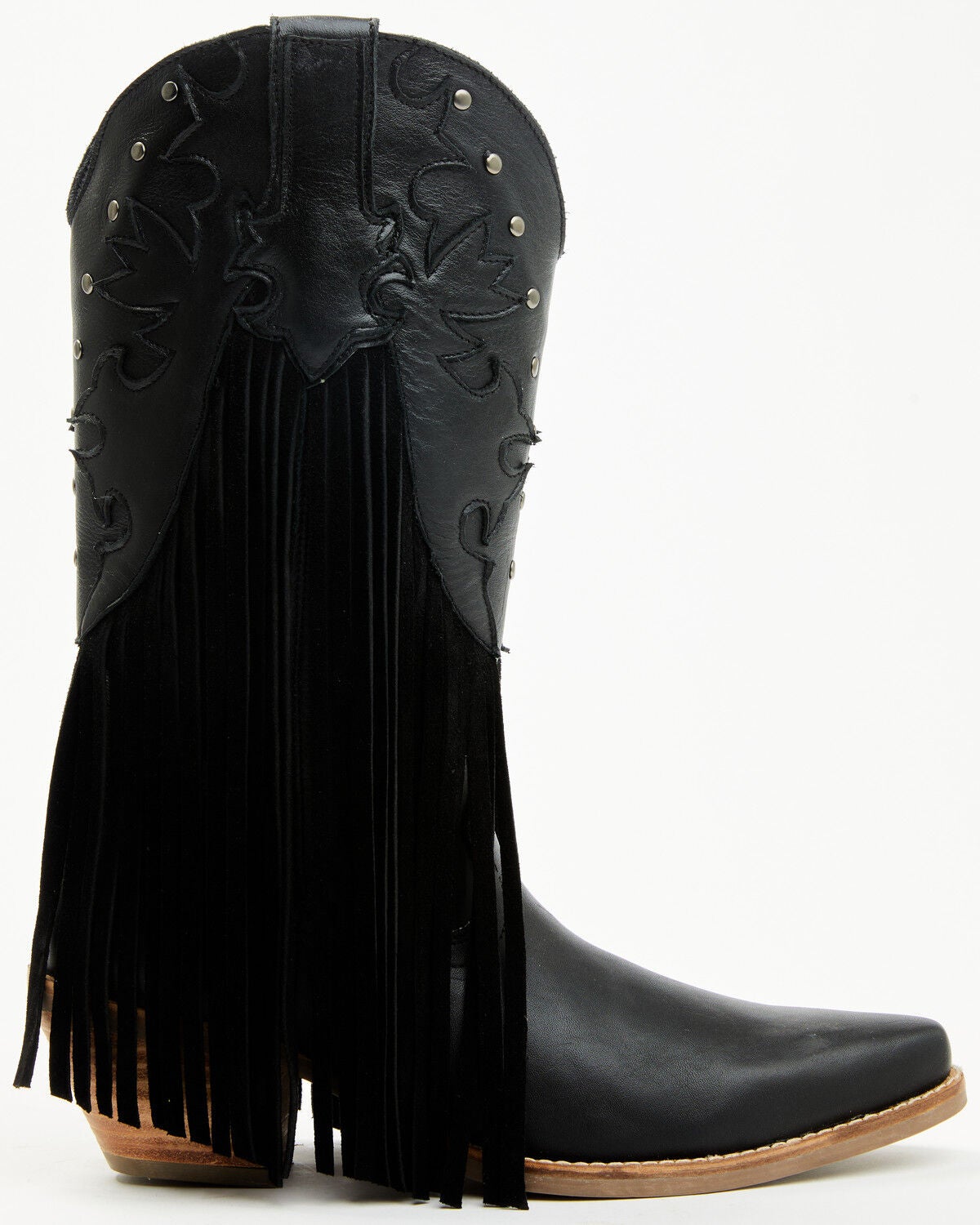 Image #2 - Dingo Women's Hoedown Fringe Western Boots - Round Toe, , hi-res