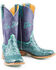 Tin Haul Women's Under The Sea Western Boots - Wide Square Toe, Multi, hi-res