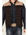 Image #3 - Hooey Men's Colorblock Packable Puffer Vest, Brown, hi-res