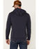 Flag & Anthem Men's Navy Colerain Burnout Fleece Hooded Sweatshirt , Navy, hi-res