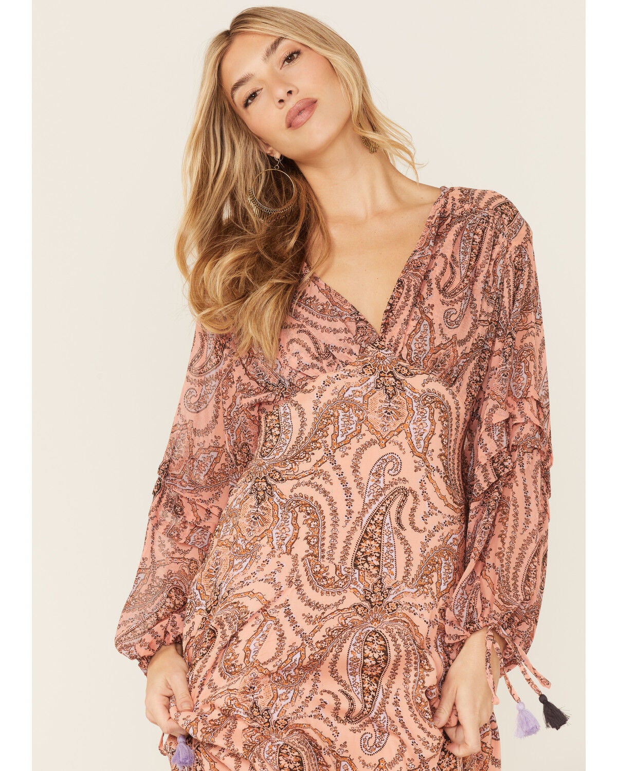 Multicolored Mirage Maxi Dress 