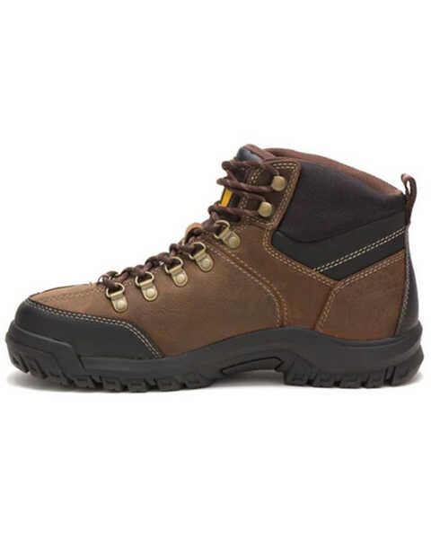 Image #3 - Caterpillar Men's Threshold Waterproof Work Boots - Steel Toe, Brown, hi-res
