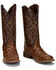Image #8 - Nocona Men's Bryce Maple Western Boots - Broad Square Toe, Brown, hi-res