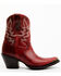 Image #2 - Idyllwind Women's Wheels Western Booties - Round Toe, Red, hi-res