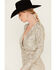 Image #2 - Show Me Your Mumu Women's Party Hop Sequins Long Sleeve Mini Dress, Silver, hi-res