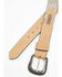 Image #2 - Cody James Men's 2-Tone Hair-On Billet Western Belt, Black/tan, hi-res