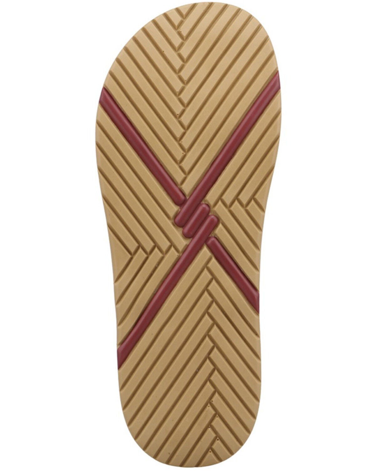 Image #7 - Twisted X Women's  Hooey&reg; Flip Flops, Mauve, hi-res