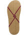 Image #7 - Twisted X Women's  Hooey&reg; Flip Flops, Mauve, hi-res
