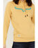 Image #3 - Kimes Ranch Women's Outlier Logo Hoodie, Gold, hi-res
