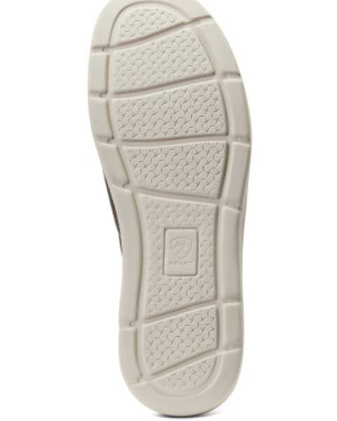 Image #5 - Ariat Men's Heather Brown Hilo 360 Canvas Slip-On Casual Shoe - Moc Toe , Brown, hi-res