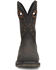 Image #4 - Double H Men's Bruner Waterproof Met Guard Work Boots - Composite Toe, Dark Brown, hi-res