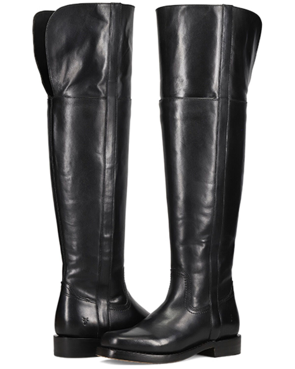 Image #4 - Frye Women's Campus Low Heel Over The Knee Fashion Boots - Round Toe, Black, hi-res