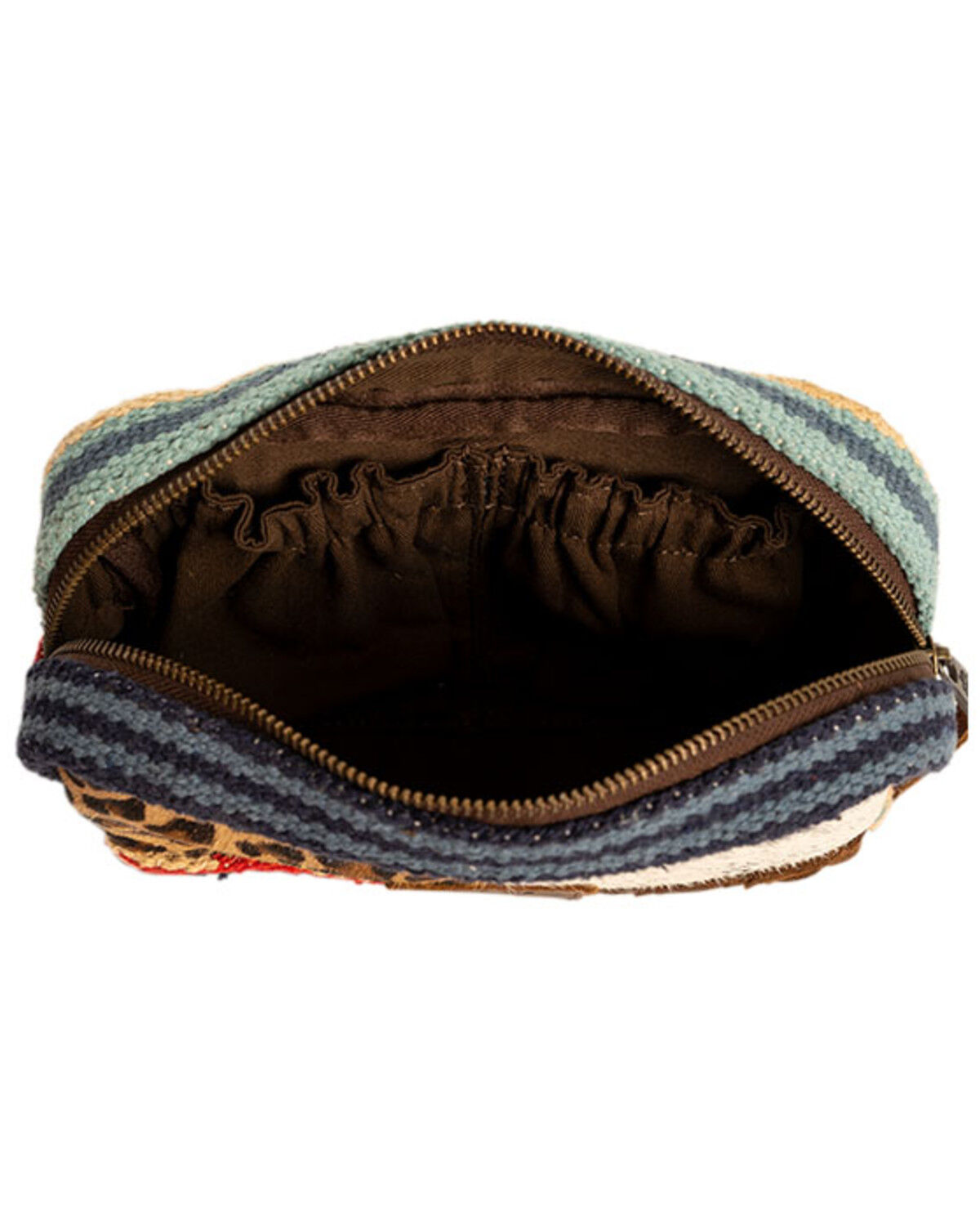 Image #3 - STS Ranchwear By Carroll Women's Chaynee Mountain Cosmetic Bag, Brown, hi-res