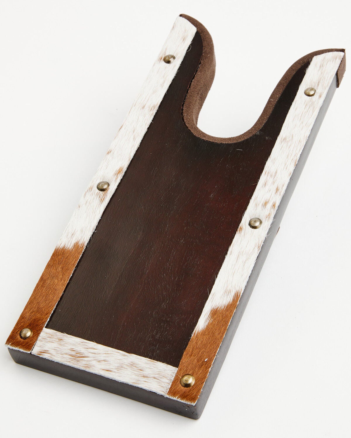 Image #1 - Boot Barn Beaumont Hair-On Boot Jack, Dark Brown, hi-res