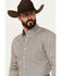 Image #2 - Cinch Men's Geo Print Long Sleeve Button-Down Western Shirt, Multi, hi-res
