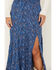 Image #2 - Idyllwind Women's Garrison Printed Maxi Skirt , Steel Blue, hi-res
