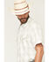Image #2 - Cody James Men's Volcano Plaid Print Short Sleeve Snap Western Shirt, Grey, hi-res