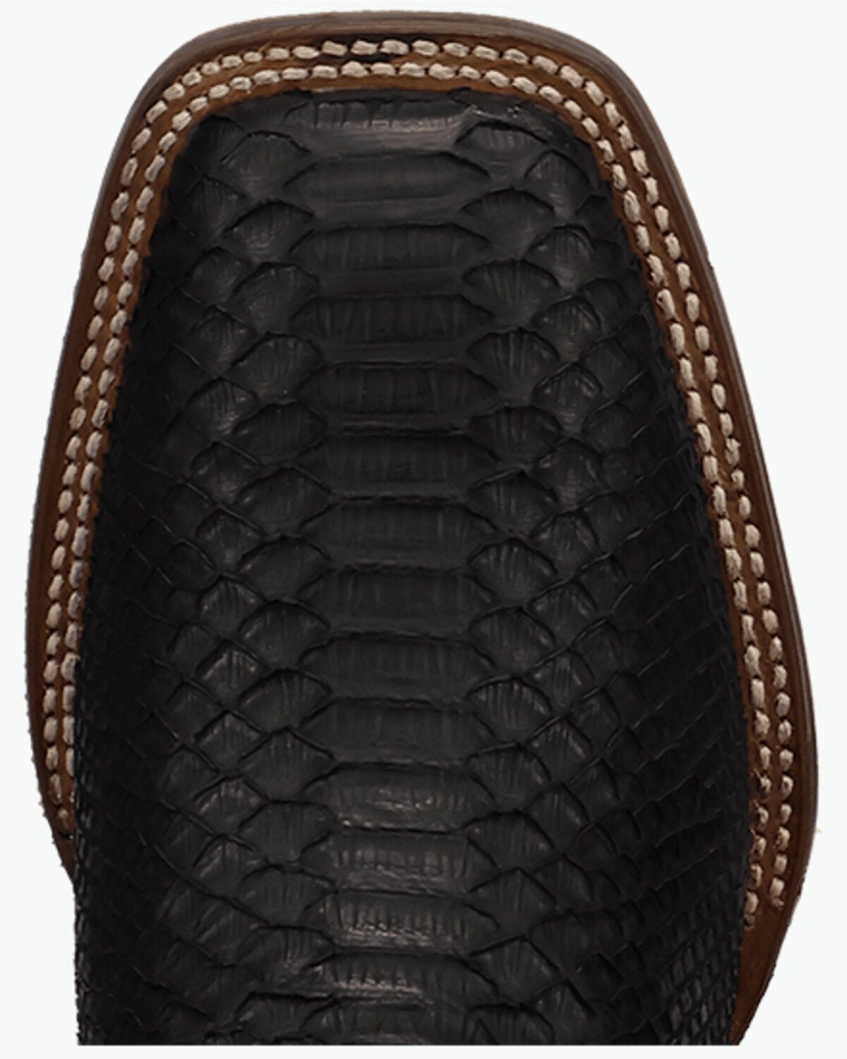 Image #6 - Dan Post Men's Exotic Python Midnight Reign Western Boots - Broad Square Toe, Black, hi-res