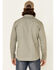 Moonshine Spirit Men's Sundial Geo Print Long Sleeve Snap Western Shirt , Forest Green, hi-res
