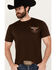 Image #3 - Coors Men's Banquet Logo Short Sleeve Graphic T-Shirt, Brown, hi-res