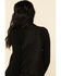 Panhandle Women's Solid Fringe Vest, Black, hi-res