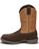 Image #3 - Tony Lama Men's Dusty Junction Work Boots - Steel Toe, Brown, hi-res