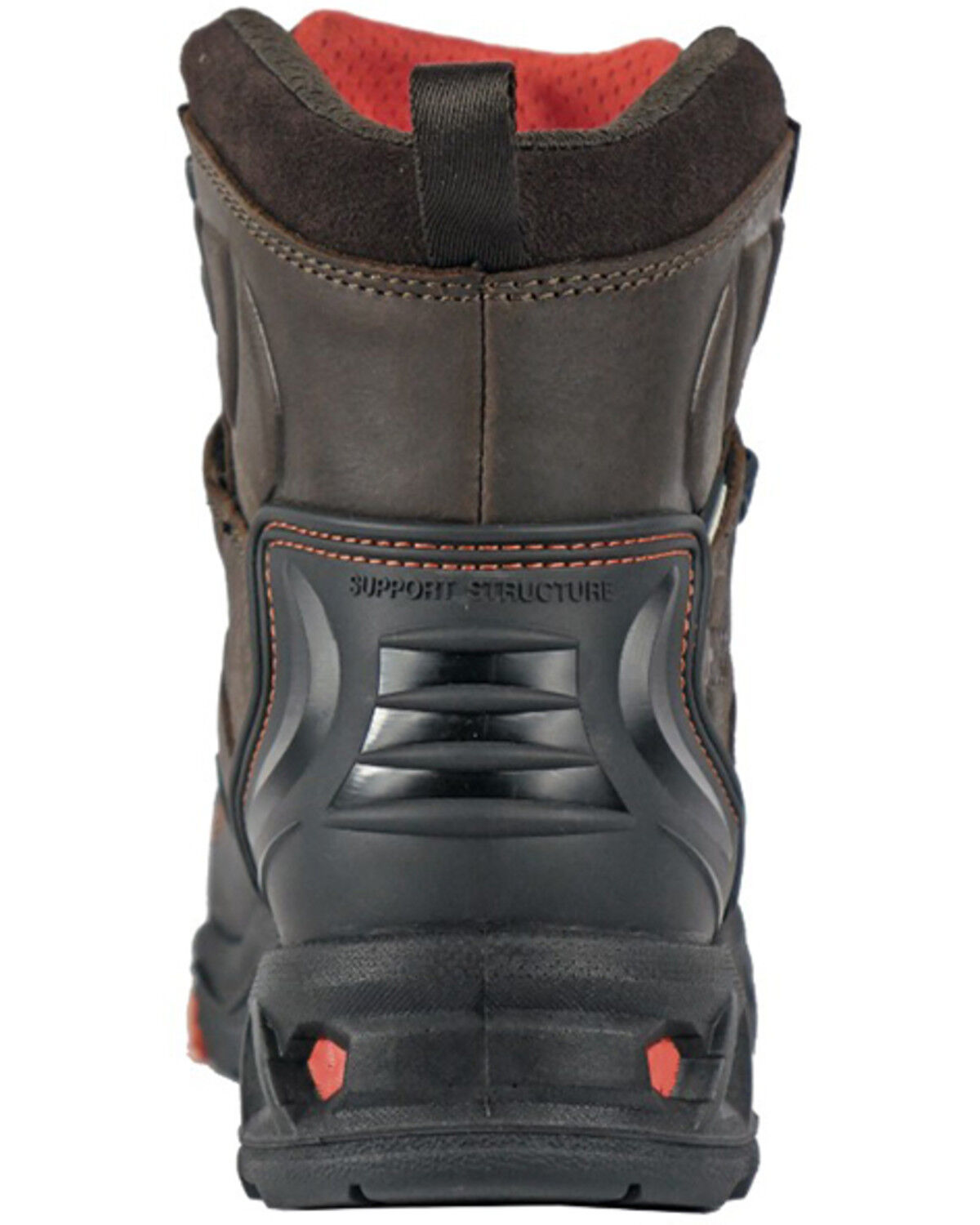 Image #5 - Hoss Men's Traverse 6" Lace-Up Waterproof Work Boots - Composite Toe, Brown, hi-res