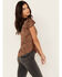 Image #2 - Idyllwind Women's Kimball Lace Trim Top, Tan, hi-res