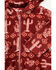 Image #2 - Wrangler Toddler Girls' Cactus Print Hooded Jacket, Rust Copper, hi-res