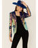 Image #1 - Any Old Iron Women's Oil Slick Sequin Blazer, Multi, hi-res