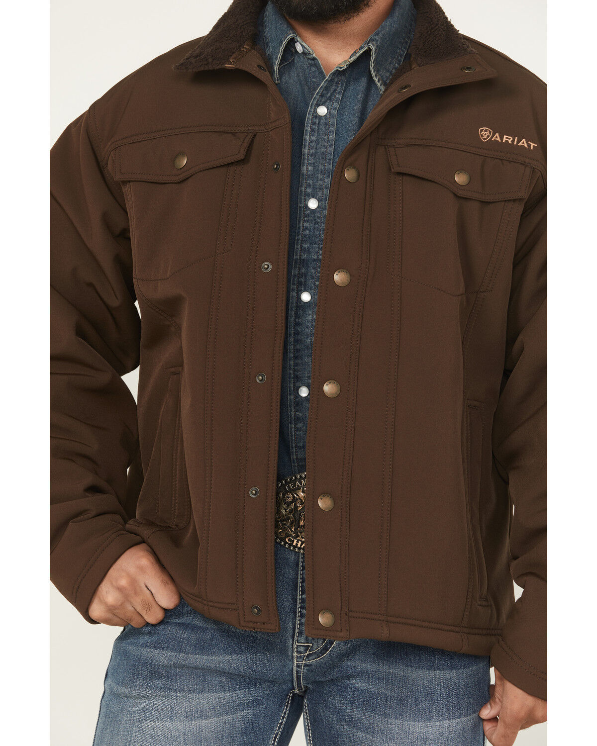 Ariat Men's Vernon Sherpa 2.0 Snap jacket - Country Outfitter