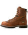 Image #2 - Ariat Men's 8" Longview Shock Shield Waterproof Boots - Soft Toe, Brown, hi-res
