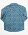 Image #3 - Cody James Toddler Boys' Lasso Paisley Print Long Sleeve Snap Western Shirt, Blue, hi-res