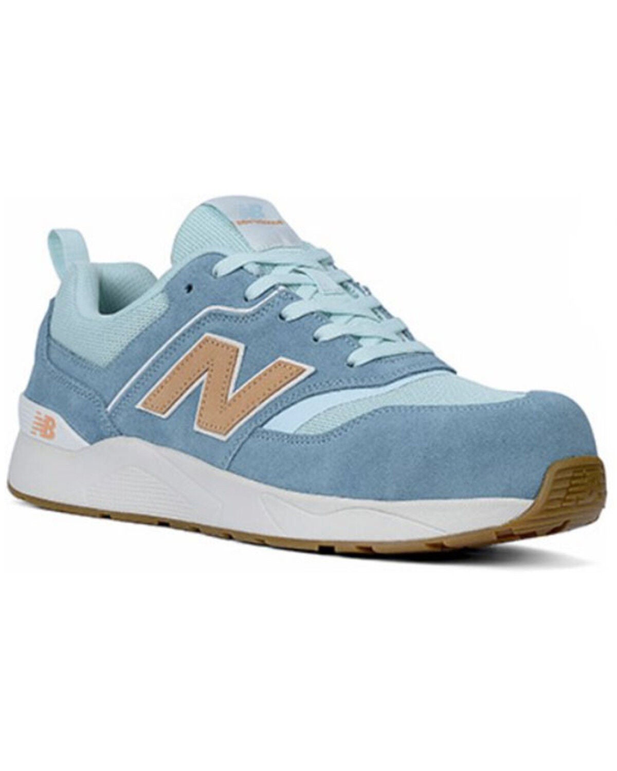 New Balance Women's Elite Lite Work Shoes - Composite Toe, Blue, hi-res