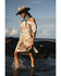 En Creme Women's Floral Print Tie Back Sleeveless Dress, Ivory, hi-res