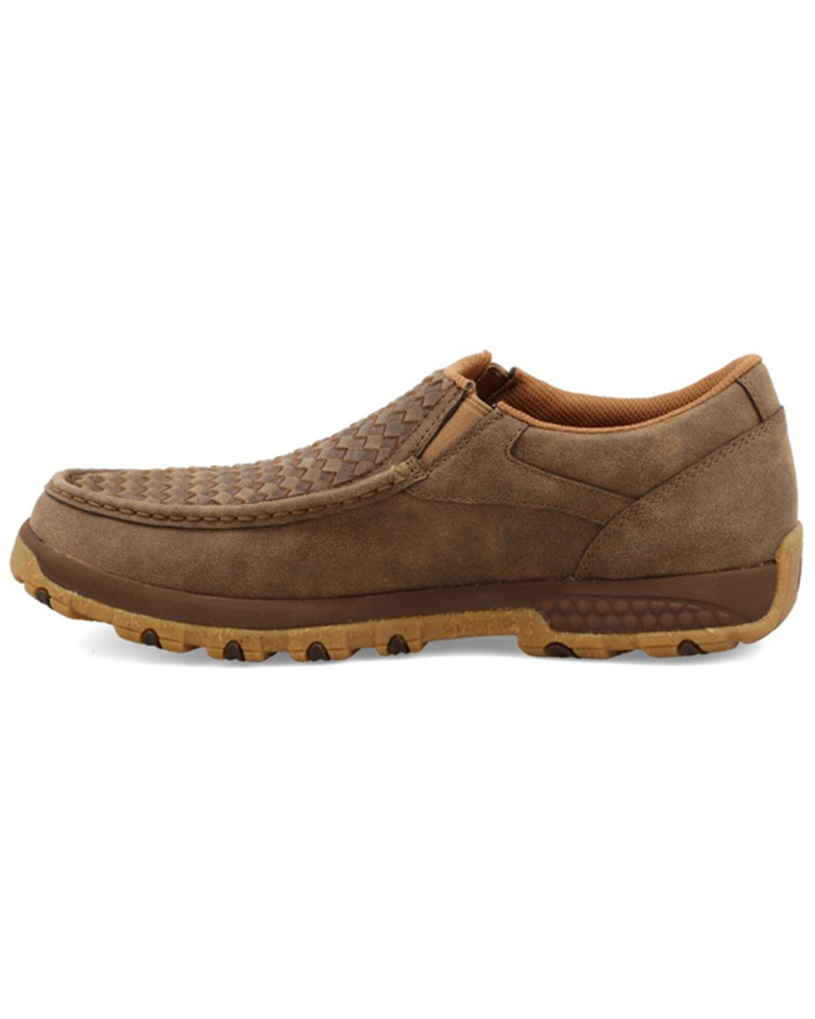 Twisted X Men's Slip-On Driving Shoe - Moc Toe - Country