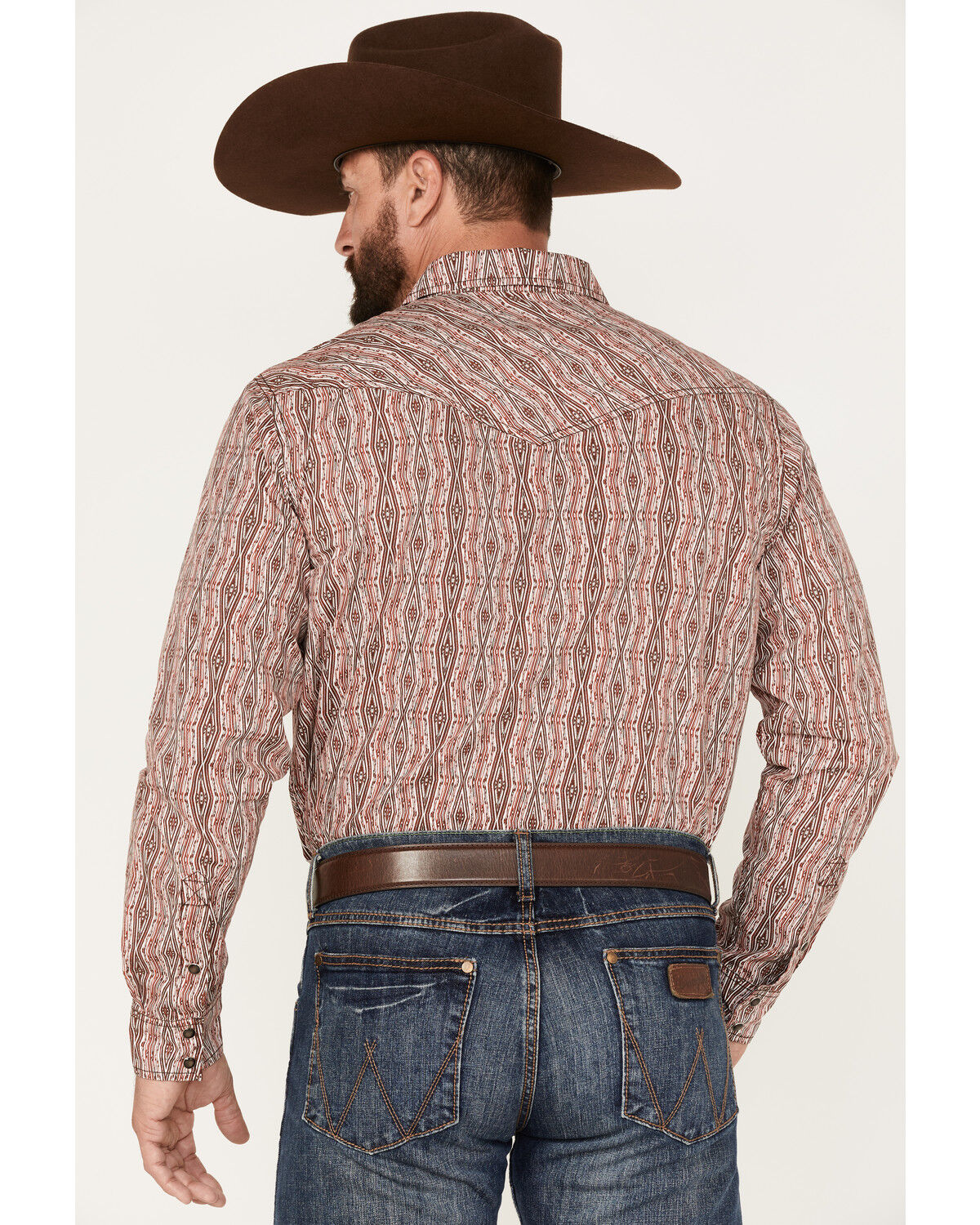 Image #4 - Cody James Men's Traverse Southwestern Print Snap Western Shirt, , hi-res