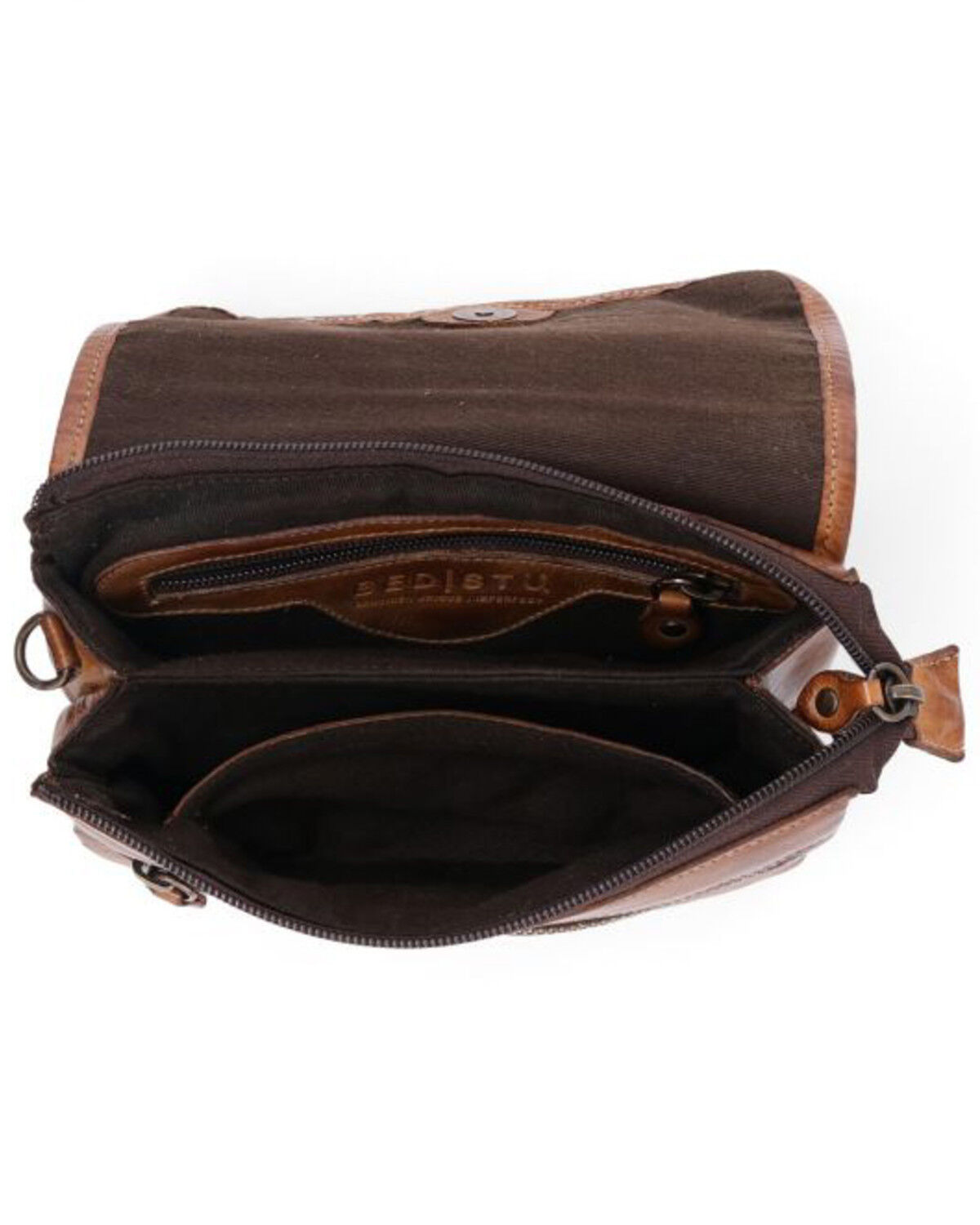 Image #4 - Evolutions Women's Ziggy Crossbody Bag, Tan, hi-res