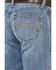Image #4 - Cinch Men's Carter 2.0 Light Wash Relaxed Bootcut Performance Stretch Denim Jeans, Light Wash, hi-res