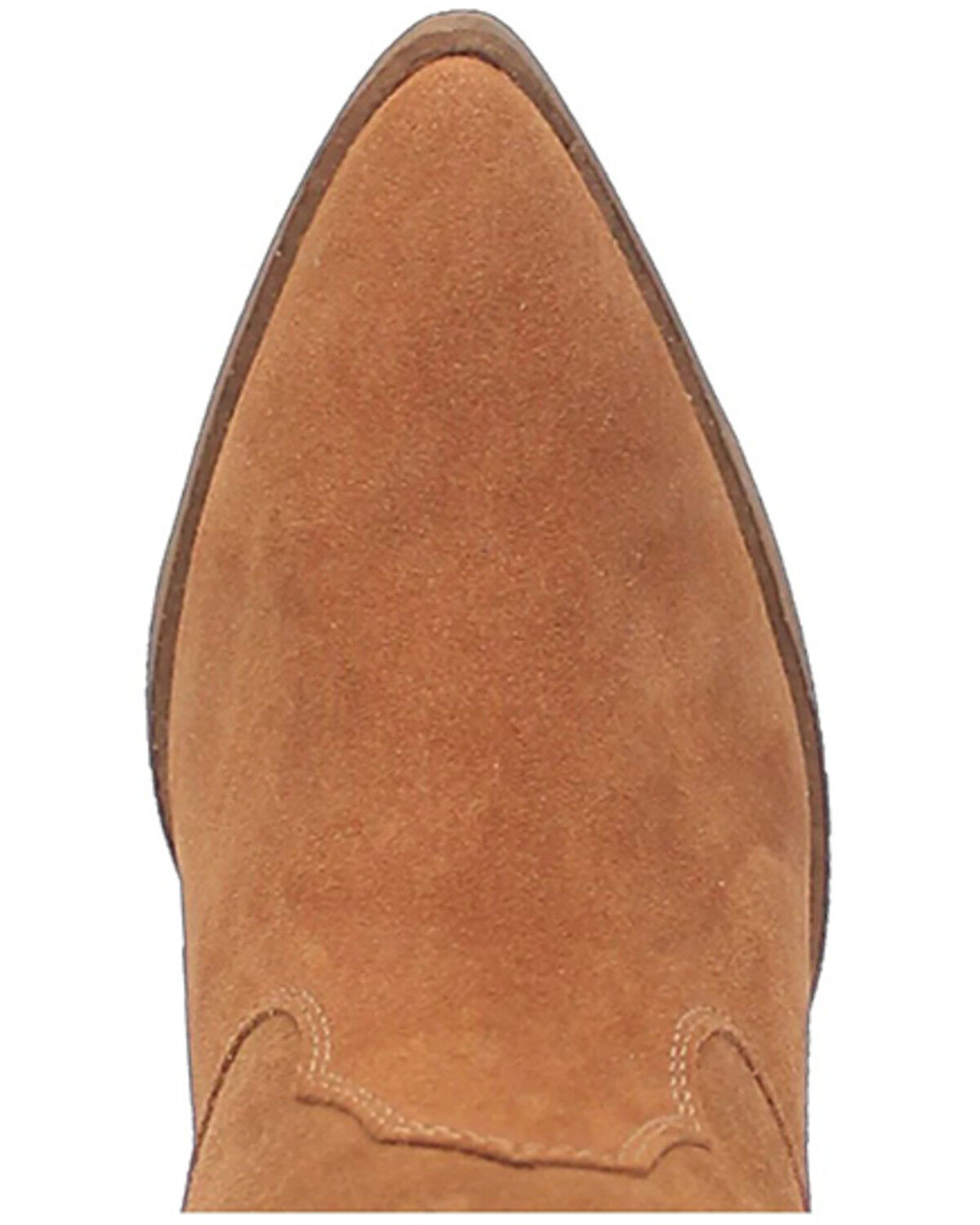 Image #6 - Dingo Women's Crazy Train Leather Booties - Round Toe, Caramel, hi-res