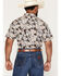 Image #4 - Burlebo Men's Mallard Camo Print Short Sleeve Button-Down Performance Western Shirt, Camouflage, hi-res