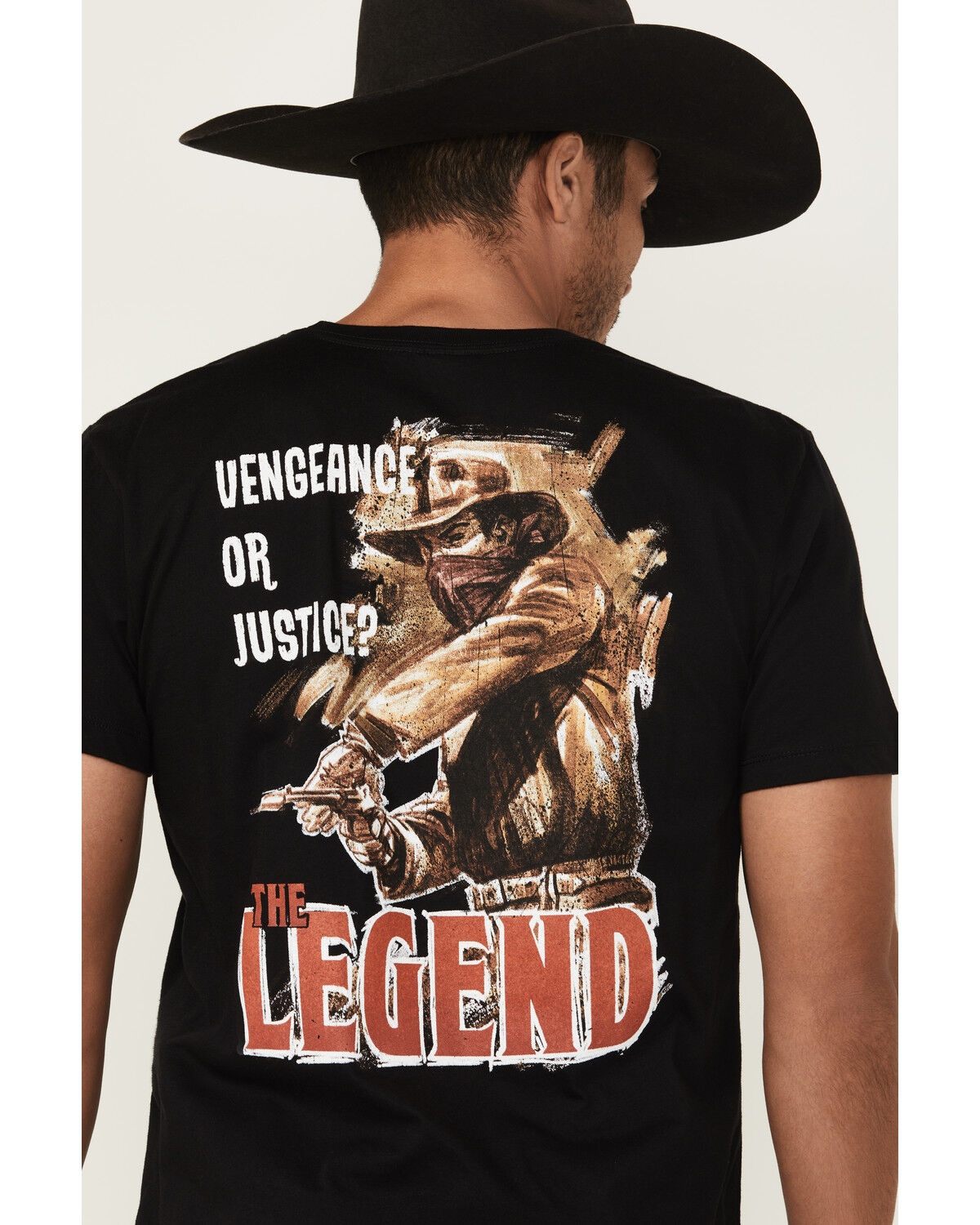 Image #4 - Cody James Men's Legend Gunslinger Short Sleeve Graphic T-Shirt, Black, hi-res