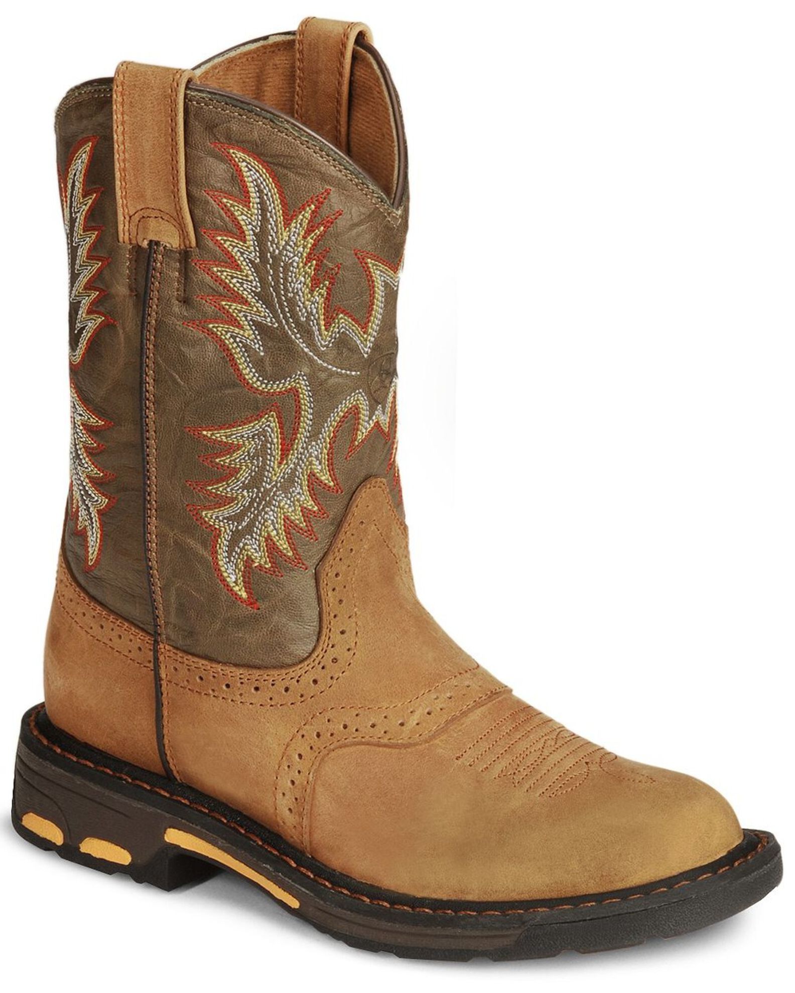 Ariat Boys WorkHog Western Boots Round Toe Country Outfitter