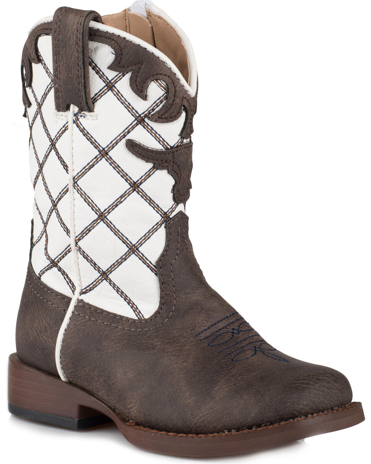 boys square toe boots