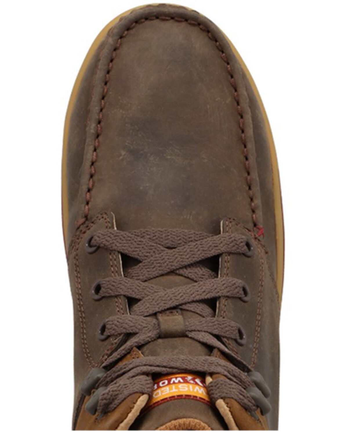 Image #6 - Twisted X Men's 5" Work Kicks - Nano Toe, Brown, hi-res